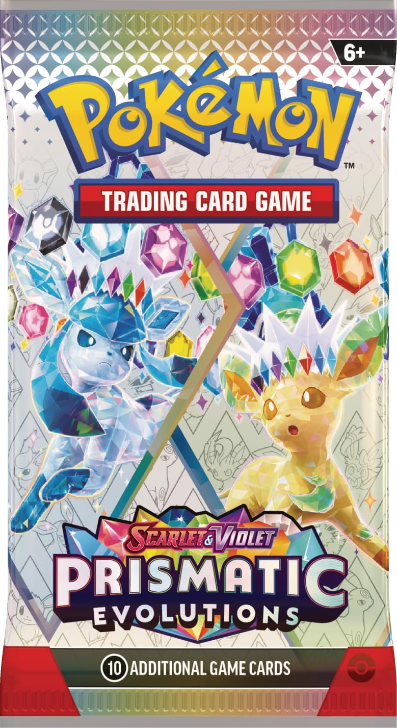Pokémon TCG: Scarlet & Violet—Prismatic Evolutions Booster Bundle (6 Booster Packs)