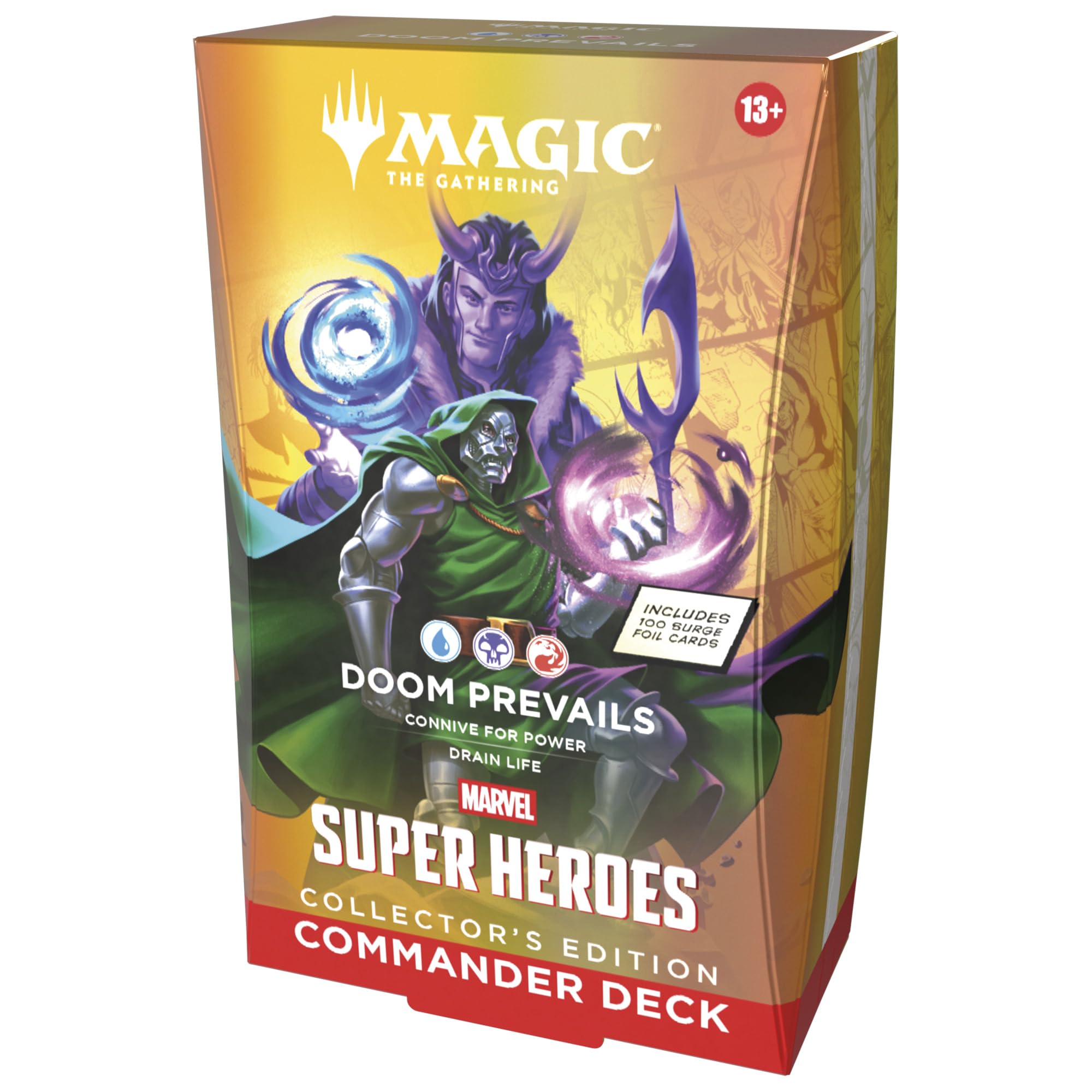 Magic: The Gathering | Marvel Super Heroes Collector’s Edition Commander Deck - Doom Prevails