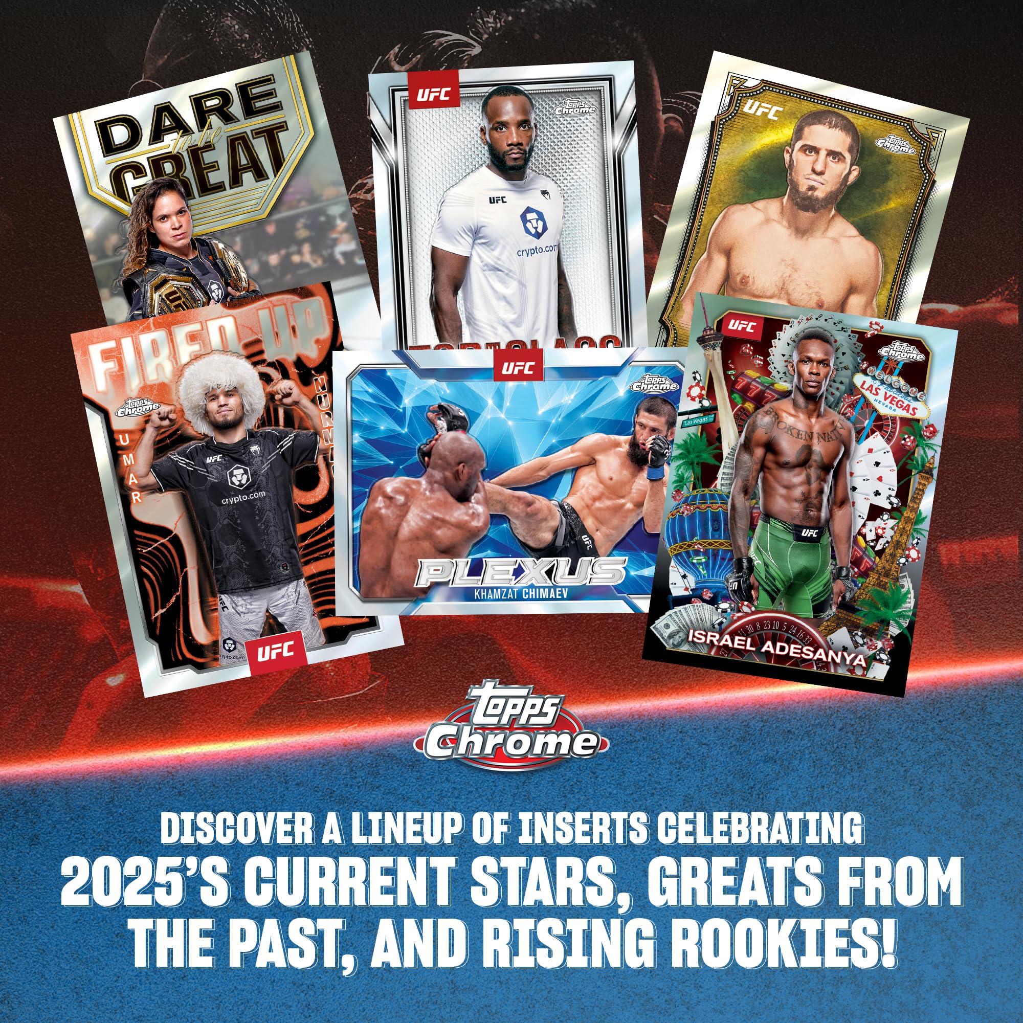 2025 Topps Chrome UFC - Factory Sealed - Mega Box