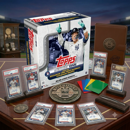 Topps 2025 Series 1 Baseball - Factory Sealed - Mega Box (224 count, Baseball Cards, Card Set, New York Yankees, Boston Red Sox, Aaron Judge, Chris Sale, Dylan Crews, James Wood Jr., Shohei Ohtani)