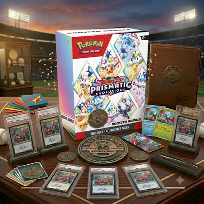 Pokémon TCG: Scarlet &amp; Violet—Prismatic Evolutions Booster Bundle (6 Booster Packs)