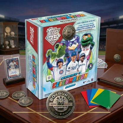 2026 Topps Series 1 Baseball Celebration - Mega Box - 75th Anniversary Edition