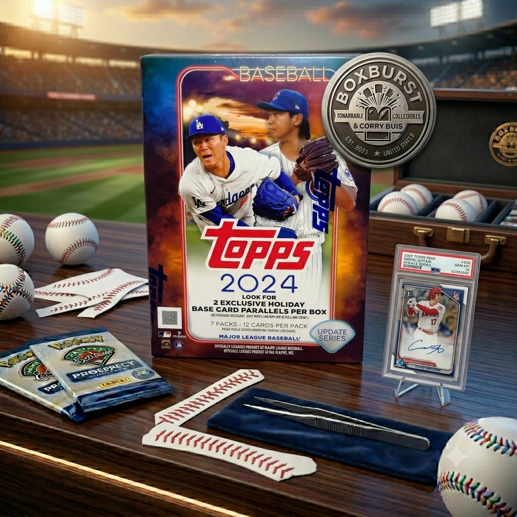 Topps 2024 Baseball Update Series - 84 Count Value Box: Baseball Card