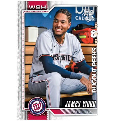 2026 Topps Series 1 Baseball Celebration - Mega Box - 75th Anniversary Edition