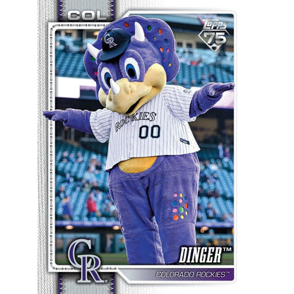 2026 Topps Series 1 Baseball Celebration - Mega Box - 75th Anniversary Edition