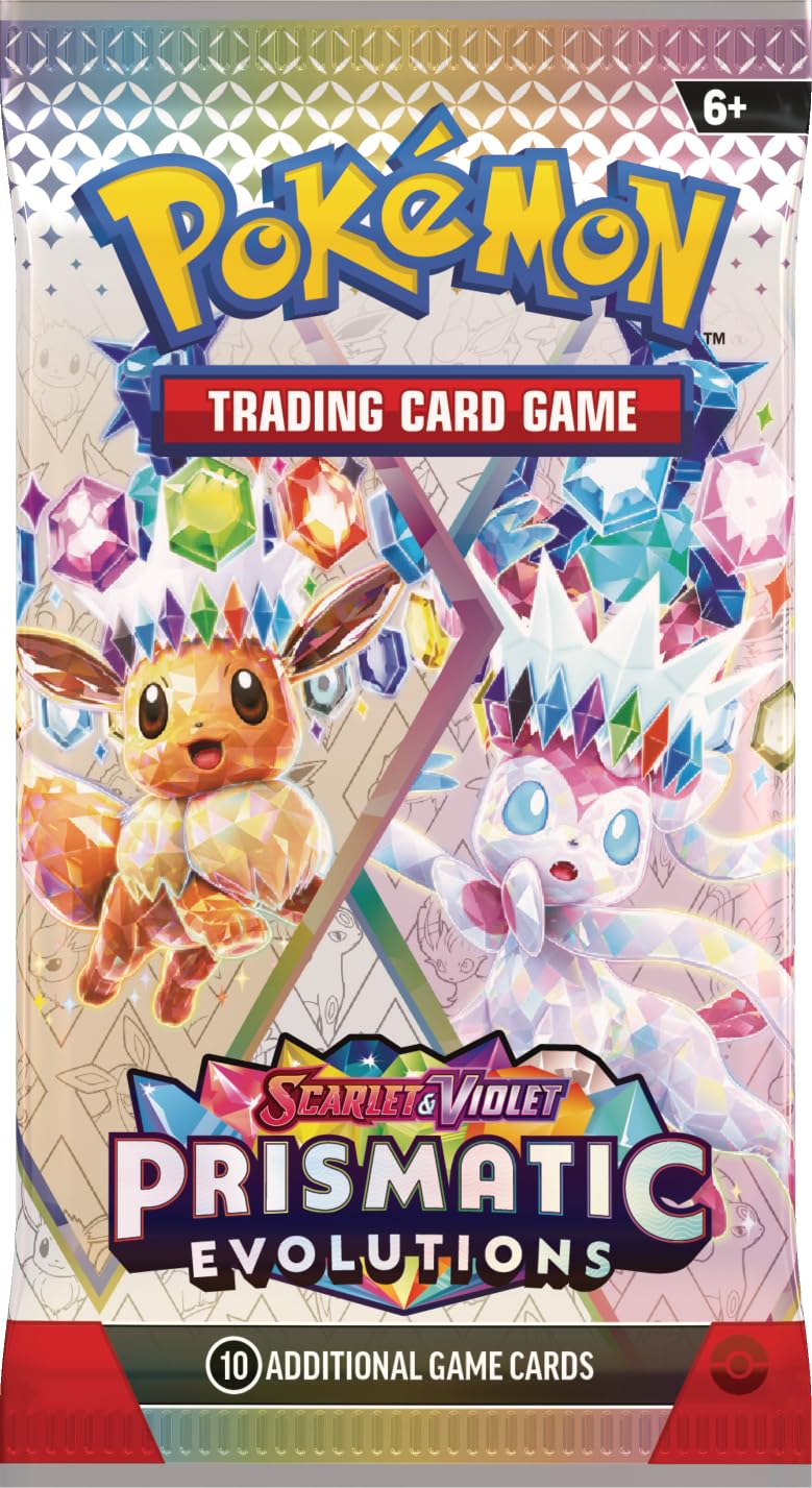 Pokémon TCG: Scarlet &amp; Violet—Prismatic Evolutions Booster Bundle (6 Booster Packs)