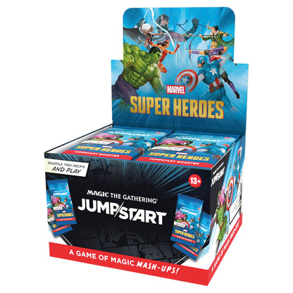 Magic: The Gathering | Marvel Super Heroes Jumpstart Booster Box | 2-Player Card Game