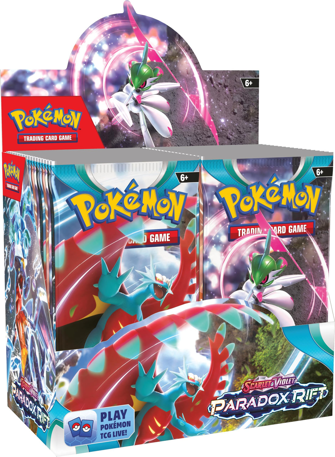 Pokémon TCG: Scarlet &amp; Violet—Paradox Rift Booster Display Box (36 Booster Packs)
