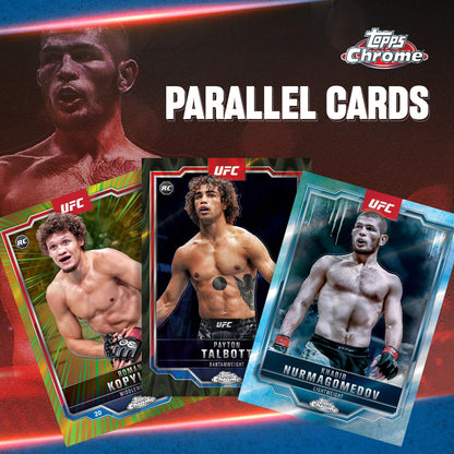 2025 Topps Chrome UFC - Factory Sealed - Mega Box