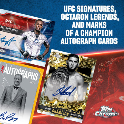 2025 Topps Chrome UFC - Factory Sealed - Mega Box