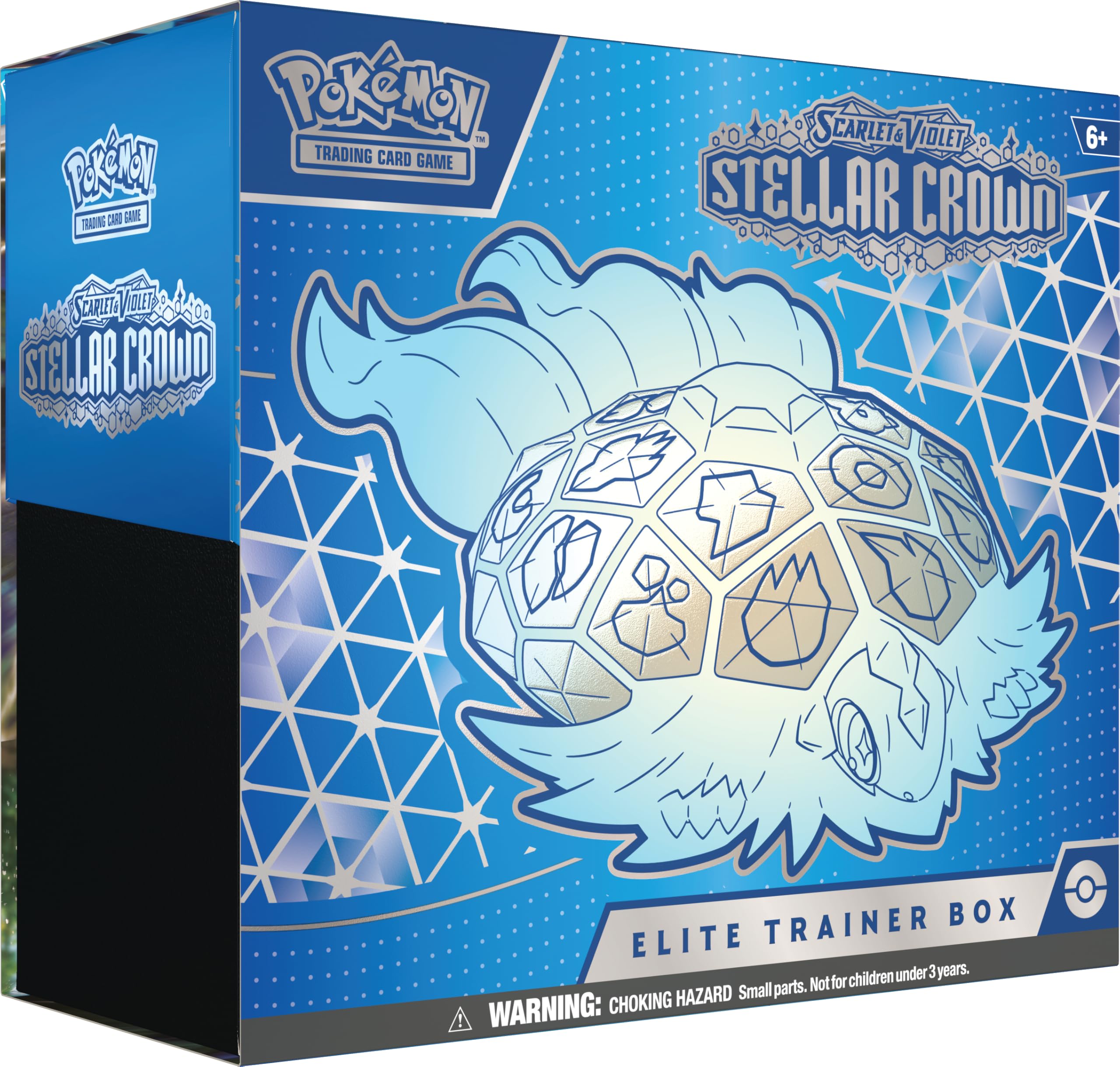 Pokémon TCG: Scarlet &amp; Violet—Stellar Crown Elite Trainer Box (1 Full-Art Promo Card, 9 Boosters &amp; Premium Accessories)