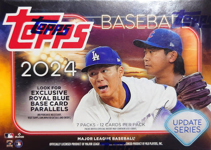 Topps 2024 Baseball Update Series - 84 Count Value Box: Baseball Card