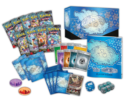 Pokémon TCG: Scarlet &amp; Violet—Stellar Crown Elite Trainer Box (1 Full-Art Promo Card, 9 Boosters &amp; Premium Accessories)