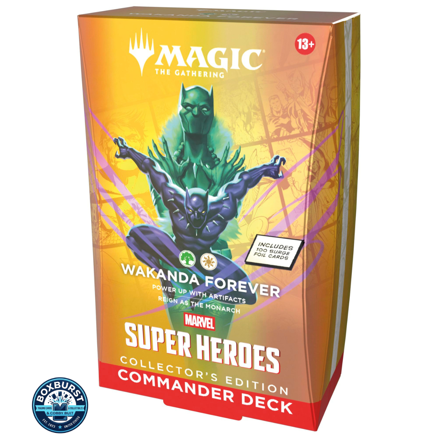 Magic: The Gathering | Marvel Super Heroes Collector’s Edition Commander Deck - Wakanda Forever