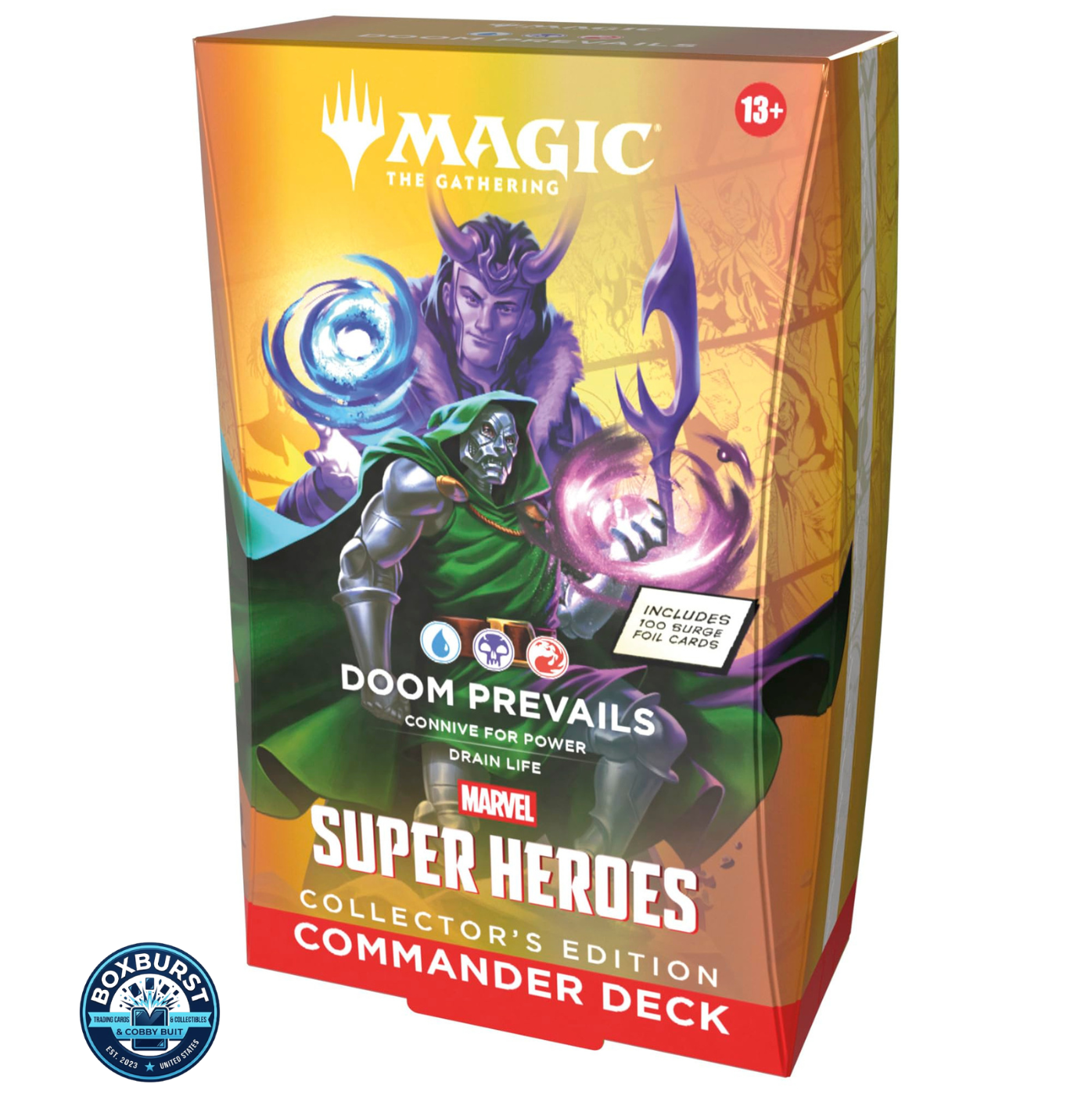 Magic: The Gathering | Marvel Super Heroes Collector’s Edition Commander Deck - Doom Prevails